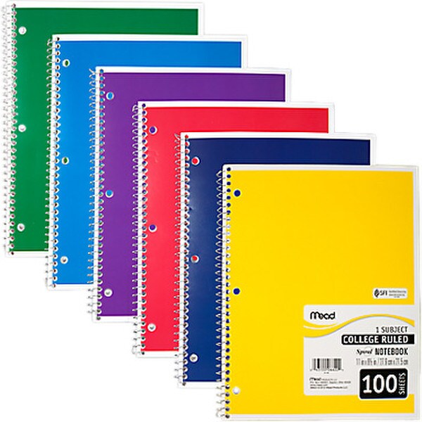 Mead Spiral Notebook - 1 Subject